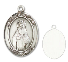 Load image into Gallery viewer, St. Hildegard von Bingen Custom Medal - Sterling Silver