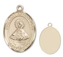 Load image into Gallery viewer, Our Lady of San Juan Custom Medal - Yellow Gold