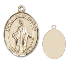 Load image into Gallery viewer, Our Lady of Africa Custom Medal - Yellow Gold