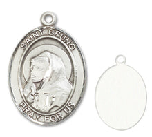 Load image into Gallery viewer, St. Bruno Custom Medal - Sterling Silver