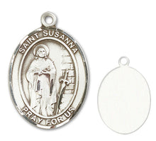 Load image into Gallery viewer, St. Susanna Custom Medal - Sterling Silver
