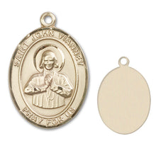 Load image into Gallery viewer, St. John Vianney Custom Medal - Yellow Gold