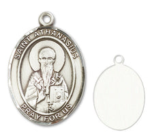 Load image into Gallery viewer, St. Athanasius Custom Medal - Sterling Silver