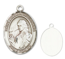 Load image into Gallery viewer, St. Finnian of Clonard Custom Medal - Sterling Silver