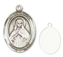Load image into Gallery viewer, St. Olivia Custom Medal - Sterling Silver