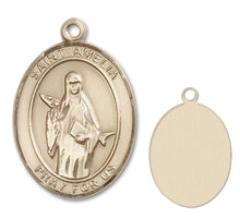 Load image into Gallery viewer, St. Amelia Custom Medal - Yellow Gold