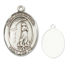 Load image into Gallery viewer, St. Zoe of Rome Custom Medal - Sterling Silver