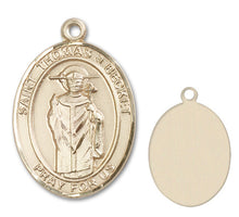 Load image into Gallery viewer, St. Thomas A. Becket Custom Medal - Yellow Gold