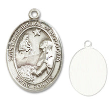 Load image into Gallery viewer, St Catherine of Bologna Custom Medal - Sterling Silver