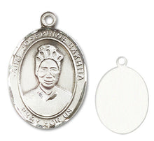 Load image into Gallery viewer, St. Josephine Bakhita Custom Medal - Sterling Silver