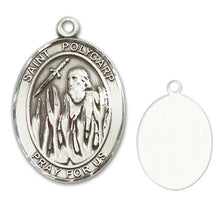 Load image into Gallery viewer, St. Polycarp of Smyrna Custom Medal - Sterling Silver