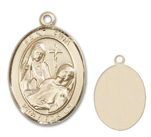 Load image into Gallery viewer, St. Fina Custom Medal - Yellow Gold