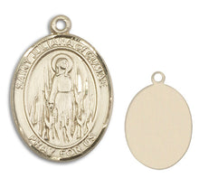 Load image into Gallery viewer, St. Juliana of Cumae Custom Medal - Yellow Gold