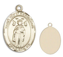 Load image into Gallery viewer, St. Ivo of Kelmartin Custom Medal - Yellow Gold
