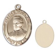 Load image into Gallery viewer, Blessed Miguel Pro Custom Medal - Yellow Gold