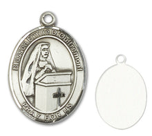 Load image into Gallery viewer, Blessed Emilee Doultremont Custom Medal - Sterling Silver