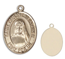 Load image into Gallery viewer, St. Pauline Visintainer Custom Medal - Yellow Gold