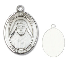 Load image into Gallery viewer, St. Alphonsa Custom Medal - Sterling Silver