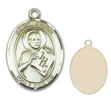 Load image into Gallery viewer, St. Viator of Bergamo Custom Medal - Yellow Gold