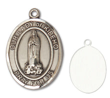 Load image into Gallery viewer, Our Lady of Kibeho Custom Medal - Sterling Silver