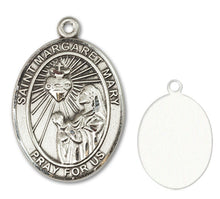 Load image into Gallery viewer, St. Margaret Mary Alacoque Custom Medal - Sterling Silver