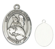 Load image into Gallery viewer, Guardian Angel / Protector of the World Custom Medal - Sterling Silver