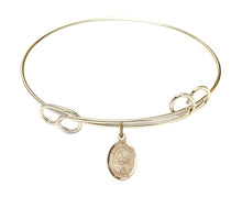 Load image into Gallery viewer, St. Gianna Beretta Molla Custom Bangle - Gold Filled