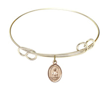 Load image into Gallery viewer, St. Lucy Custom Bangle - Gold Filled
