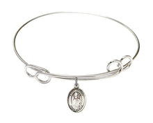 Load image into Gallery viewer, St. Dennis Custom Bangle - Silver