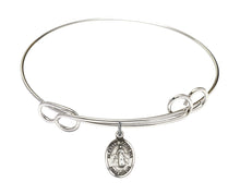 Load image into Gallery viewer, Blessed Karolina Kozkowna Custom Bangle - Silver