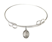 Load image into Gallery viewer, St. Zoe of Rome Custom Bangle - Silver