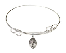 Load image into Gallery viewer, St. Paul of the Cross Custom Bangle - Silver