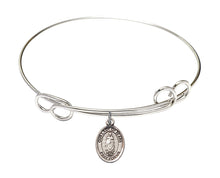 Load image into Gallery viewer, Our Lady of Tears Custom Bangle - Silver