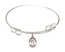 Load image into Gallery viewer, St. Columbkille Custom Bangle - Silver