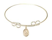 Load image into Gallery viewer, Our Lady of Providence Custom Bangle - Gold Filled