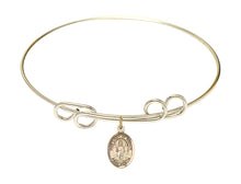 Load image into Gallery viewer, Our Lady of Knock Custom Bangle - Gold Filled