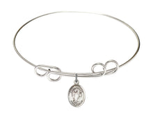 Load image into Gallery viewer, St. Richard Custom Bangle - Silver