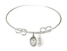 Load image into Gallery viewer, Scapular Custom Bangle - Silver