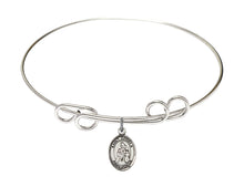 Load image into Gallery viewer, St. Angela Merici Custom Bangle - Silver
