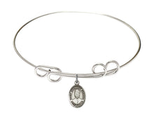 Load image into Gallery viewer, St. Josephine Bakhita Custom Bangle - Silver