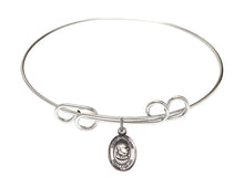 Load image into Gallery viewer, Pope St. John XXIII Custom Bangle - Silver