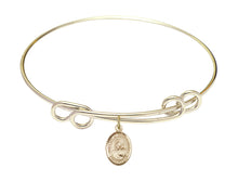 Load image into Gallery viewer, Our Lady of Good Counsel Custom Bangle - Gold Filled