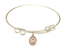 Load image into Gallery viewer, St. Lucy Custom Bangle - Gold Filled