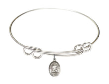 Load image into Gallery viewer, St. John Bosco Custom Bangle - Silver