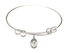 Load image into Gallery viewer, St. Robert Bellarmine Custom Bangle - Silver