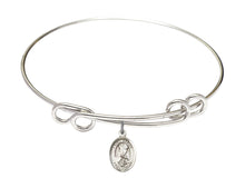 Load image into Gallery viewer, St. Sarah Custom Bangle - Silver
