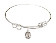 Load image into Gallery viewer, St. Hannibal Custom Bangle - Silver
