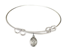 Load image into Gallery viewer, St. Joachim Custom Bangle - Silver