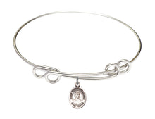 Load image into Gallery viewer, St. John Berchmans Custom Bangle - Silver