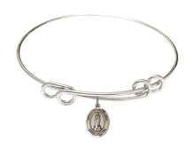 Load image into Gallery viewer, Our Lady of Kibeho Custom Bangle - Silver